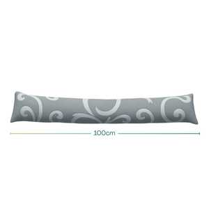 Guarnizione per Porte e Finestre in Tessuto di Cotone con Motivo Damascato, Lunga 100 Cm - Product Image 2
