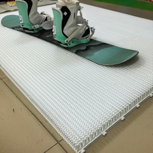 Tapete de Plástico Impermeable y Ecológico para Esquí/Snowboard en Interiores y Exteriores, 50x50x6 cm, para Pistas Secas de Enoki Mushroom - Product Image 3