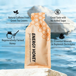 Miel OEM con Electrolitos y Cafeína <span class=keywords><strong>de</strong></span> Té Verde - Sin Azúcar Añadido, para Resistencia e Hidratación, 12 Sobres, Etiqueta Personalizada - Product Image 2