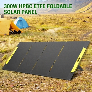 <span class=keywords><strong>Panneau</strong></span> <span class=keywords><strong>solaire</strong></span> pliable <span class=keywords><strong>300W</strong></span> photovoltaïque ETFE <span class=keywords><strong>monocristallin</strong></span> HPBC avec batterie <span class=keywords><strong>solaire</strong></span> 220V pour le camping et la randonnée en extérieur - Product Image 1