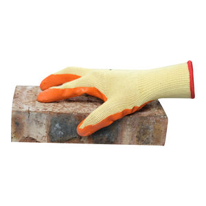 Gants froissés en <span class=keywords><strong>latex</strong></span> avec logo personnalisé de haute qualité 70 g/paire de gants enduits de <span class=keywords><strong>latex</strong></span> <span class=keywords><strong>orange</strong></span> Gants économiques de construction de protection - Product Image 6