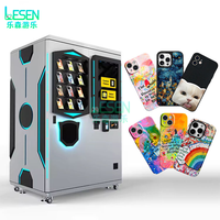 Distributeur automatique de coques de téléphone OEM/ODM, imprimante UV DIY pour coques de téléphone, personnalisation automatique 24h/24, fonction SDK tactile