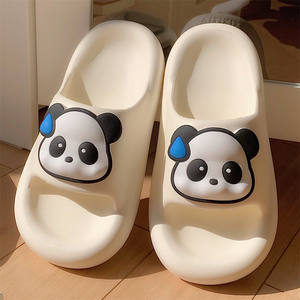 XIXIXITIAO pantoufles ours <span class=keywords><strong>panda</strong></span> nouveau design pantoufles d'été imperméable hommes douche pantoufles décontractées pour hommes - Product Image 2