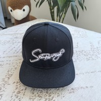Gorras de Béisbol Personalizadas con Logotipo Bordado en 3D, de Sarga de Algodón, con Malla Ventilada en la Parte Trasera, Cierre a Presión, 6 Paneles, Estilo Urbano, Visera Plana