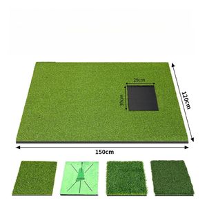 Tapis d'entraînement de <span class=keywords><strong>golf</strong></span> de 1,52 m x 1,22 m, comprend 4 inserts interchangeables pour une formation ultime à domicile - Product Image 6