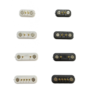 Cable de Carga Rápida Magnético USB 2.0 con Conector Pogo Pin de Doble Cabeza y 2 Pines de 2.5MM de Cobre Puro para Gafas Inteligentes, Relojes Inteligentes y Auriculares - Product Image 4