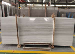 Giảm giá 1 năm bảo hành trắng hạt gỗ tấm lớn màu be cao giao thông sàn phòng tắm và tường gạch - Product Image 3