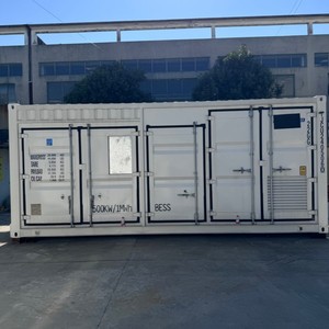 Contenedor de Almacenamiento de Energía Industrial y Comercial Personalizado, Unidad BESS de 500KW 1.2MWh - Product Image 1