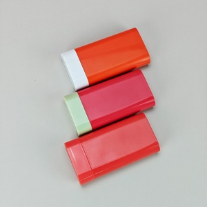 Hot Sale Customized 20g Round Oval Deodorant Stick Container <b>Plastic</b> Lip Balm <b>Tube</b> Container - Product Image 6