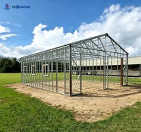 Edificio Multifuncional de Acero de Bajo Costo para Almacén, Garaje, Gimnasio, Resistente al Viento, a la Lluvia, Aislado y Resistente a la Corrosión