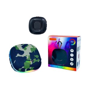 Prix bon marché Mini haut-parleurs portables sans fil LED lumière colorée avec lanière - Product Image 3