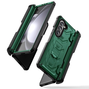 2023 Guangzhou fabricant Anti-choc PC étui de protection couverture Galaxy <span class=keywords><strong>Z</strong></span> Fold 5 sans fil télé<span class=keywords><strong>phone</strong></span> portable Business Design - Product Image 4