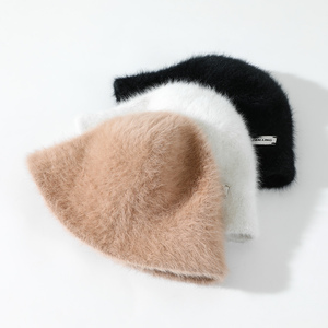 หมวกกลางแจ้งสไตล์ชาวประมงสำหรับผู้หญิงนุ่มอบอุ่นและนุ่ม2025ฤดูหนาวปรับแต่งได้ - Product Image 4