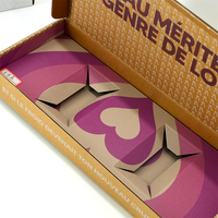 Caja de Regalo Premium con Logotipo Personalizado para el Día de la Madre, Paquete de Juguetes, Caja de Regalo con Asa y Diseño Floral