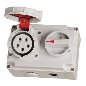 Saipwell Nylon lồng vào nhau IP44 không thấm nước hình lục giác ổ cắm Bộ Ngành công nghiệp cơ khí hình nón điểm bìa vít phích cắm - Product Image 6