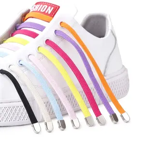 CAIZU-cordones de zapatos para perezosos, cordones elásticos planos, multicolor, accesorios para zapatillas, gran oferta, 2021