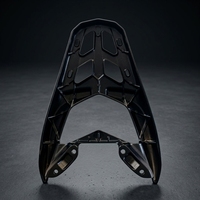 Sac de rangement robuste en aluminium pour casque de moto Yamaha NMAX 155-A, pour siège solo, amélioration de la version d'origine