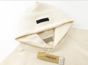 S22 कस्टम आवश्यक हुडी जॉगर स्वेटपैंट सेट ब्लैक ब्रांड कपड़े निर्माता जिम ट्रैकसूट कोहरे के हुडी - Product Image 6