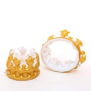 Corone Gonfiabili Personalizzate per Bambini, Non Tossiche, Dorate per Feste di Compleanno - Product Image 6