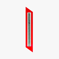 Étui en acrylique personnalisé pour Mezuzah, Lucite Mezuzah, support de défilement, Art mural de luxe acrylique Mezuzah