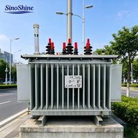 Transformateur de distribution triphasé 5000W immergé dans l'huile pour l'alimentation électrique industrielle