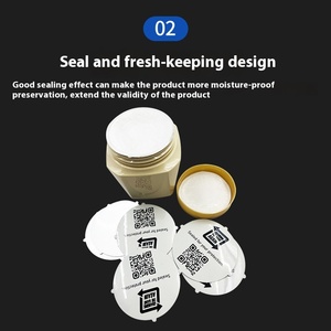 <span class=keywords><strong>Junta</strong></span> de sellado de inducción electromagnética de una sola pieza, tapa de papel de aluminio para botella, Embalaje compuesto, producto de papel de aluminio - Product Image 4