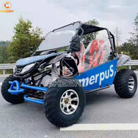 Kart Tout-Terrain Motorisé pour Sports et Loisirs en Extérieur, Buggy des Dunes 200 CC, Buggy des Sables, Karting Hors Piste, Buggy du Désert en Promotion