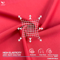 Tissu extensible respirant et lisse pour maillots de bain, 43% élasthanne, 57% polyamide, haute élasticité, protection UV