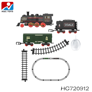 <strong>Steam</strong> Locomotive <strong>Engine</strong> <strong>Railway</strong> Track Toys Electronic Music and Light Train Rail Set for Kids - Product Image 6