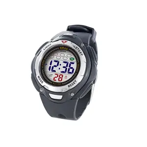 XINJIA 785时尚大型表盘带日历手表男士运动30米防水数字手表
