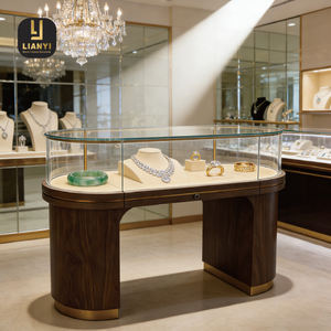 Exhibidor de Joyería para Centros Comerciales de Alto Tráfico, Construcción Duradera Personalizada con Iluminación Mejorada para Máximo Impacto Visual, ODM - Product Image 4