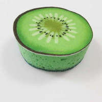 Éponge de nettoyage multifonctionnelle en forme de fruit Éponge de melon d'eau pour la cuisine Lavage de la vaisselle