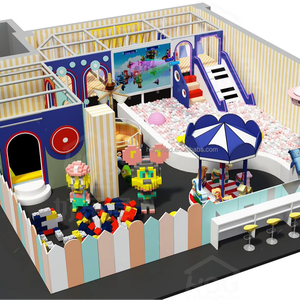 带儿童滑梯的室内商业软游乐场游乐设备 - Product Image 1