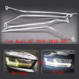 Feux de circulation diurne <span class=keywords><strong>LED</strong></span> DRL E243951 10000047480-04 10000049450-04 Feux de circulation diurne Guide de lumière Tube <span class=keywords><strong>Bar</strong></span> pour <span class=keywords><strong>Audi</strong></span> <span class=keywords><strong>Q7</strong></span> Daylight - Product Image 6