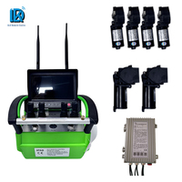 Télécommandes sans fil industrielles pour applications de levage avec personnalisation étanche IP68 disponible pour grue montée sur camion