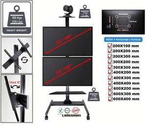 Mobile Stand <b>TV</b> Cart for cctv <b>camera</b> use - Product Image 3