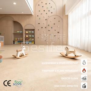 Revêtement de sol en vinyle en rouleau imperméable et écologique de 2,0 mm à <span class=keywords><strong>prix</strong></span> de gros pour hôpitaux, écoles et appartements (usage intérieur) - Product Image 6