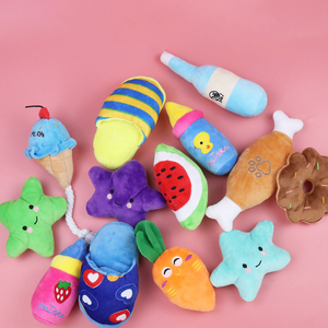 Chien chat jouet Fruits en peluche Pet légume jouet à mâcher animaux de compagnie chien nourriture os jouets améliorer les habitudes alimentaires Durable mâcher chat accessoires - Product Image 1