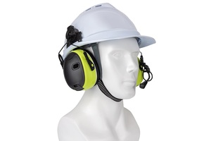 Casque anti-bruit électronique Bluetooth OEM NRR 24dB CE ANSI S3.19 à fixation <span class=keywords><strong>sur</strong></span> casque de sécurité, <span class=keywords><strong>protection</strong></span> <span class=keywords><strong>auditive</strong></span> pour la tête - Product Image 4