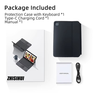 Bàn phím cảm ứng không dây cao cấp ZHISIHUI có đèn nền và các vỏ bảo vệ mới cho máy tính bảng - Product Image 6