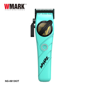 WMARK NG-8613KIT ecologicamente batteria ricaricabile tagliacapelli <span class=keywords><strong>uomo</strong></span> dettaglio Trimmer blu ad alta velocità Kit barbiere <span class=keywords><strong>per</strong></span> il salone - Product Image 3