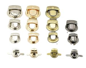 Porte-monnaie rond en métal, loquet de pouce 22 36 44mm, languette, <span class=keywords><strong>fermoir</strong></span>, loquet, pochette, réparation de matériel, argent, or, Bronze, noir - Product Image 1