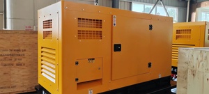 Groupe électrogène silencieux Kangmingsi 30KW avec système de refroidissement par eau ISO9001, remorque mobile, coffret de secours - Sortie CC - Product Image 1