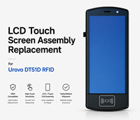 Remplacement de l'ensemble écran tactile LCD pour Urovo DT51D RFID