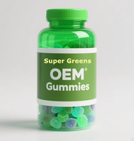 Gummies Super Greens en gros : Compléments végétaliens de fruits et légumes, fabrication de superaliments