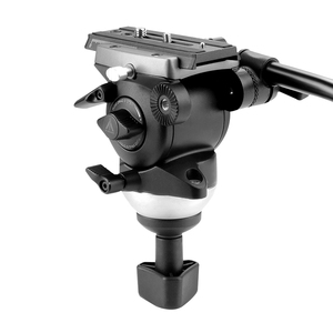 Trépied en alliage d'aluminium <span class=keywords><strong>E</strong></span>-<span class=keywords><strong>IMAGE</strong></span> EK630SE à 3 sections avec tête à flotteur et sac de transport, capacité de charge de 4 kg pour caméra vidéo - Product Image 3