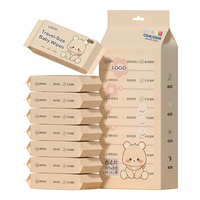 Lingettes humides naturelles mini format poche personnalisées en usine OEM, lingettes douces pour le nettoyage du visage et des mains, lingettes humides portables