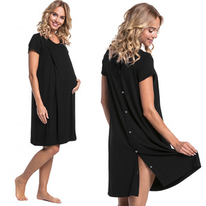 Vestido de Maternidad para Hospital, Estilo Línea A, para Parto y Posparto, Directo de Fábrica - Product Image 5