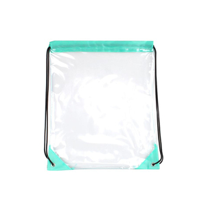 Custom Sport Promotional Beach Shoe Bag clear Drawstring <b>Backpack</b> Bag - Product Image 5