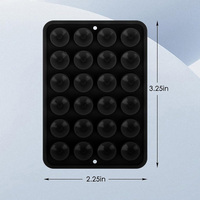 Coque de Téléphone en Silicone Durable à Forte Adhérence avec Ventouse Adhésive, Support Mains Libres pour Selfies et Vidéos, Nouveauté pour Diwali et la Fête des Mères